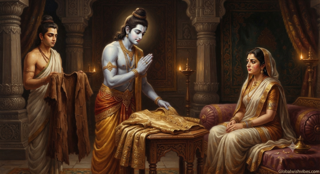 Lord Rama showing true duty and promise keeping in Ramayana