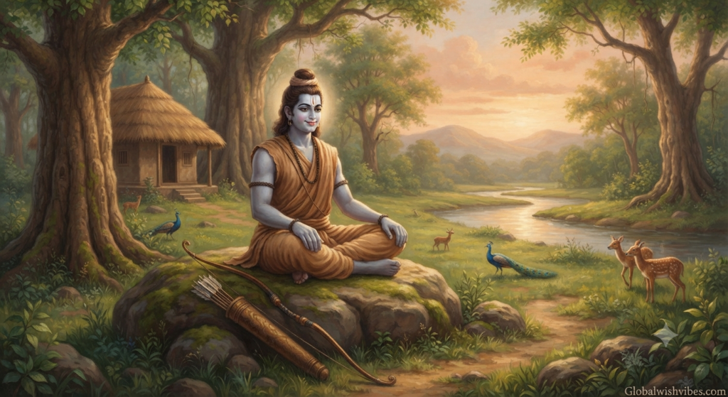 Lord Rama showing true duty and promise keeping in Ramayana