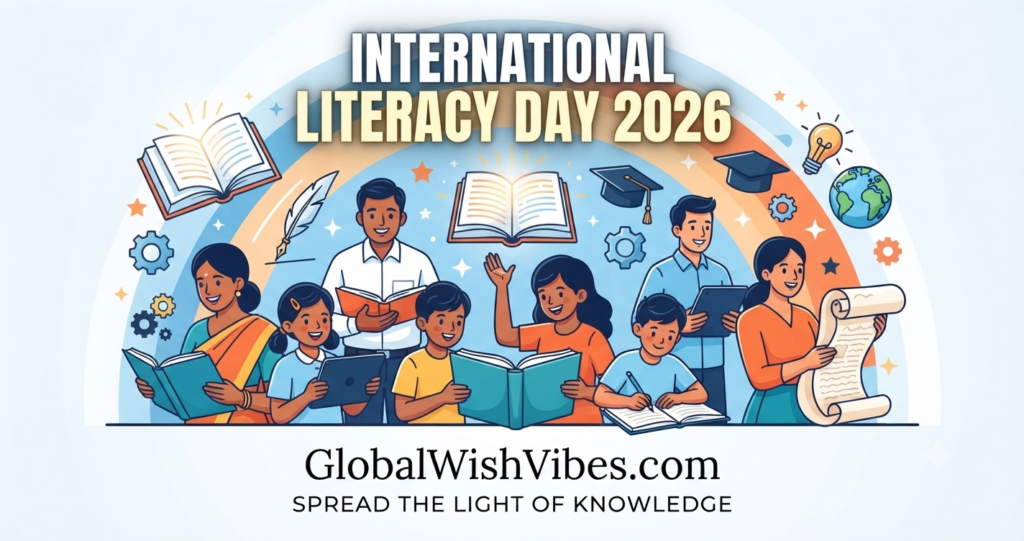 "Celebrate International Literacy Day 2026 - GlobalWishVibes"